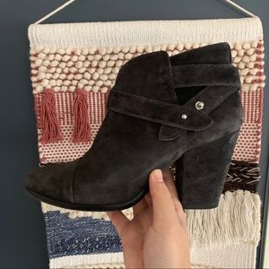 Rag & Bone Harrow‎ Suede bootie. Sz 8.5